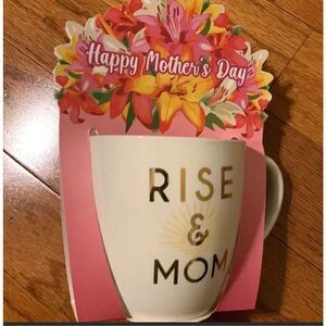 New Modern Expressions Mother's Day
large mug,
"Rise & Mom". 18.3 fl oz Gift